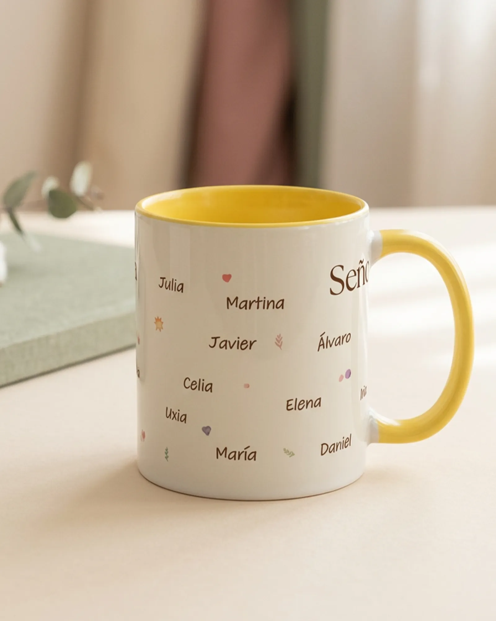 Taza para profe personalizada con nombres - Imagen 5